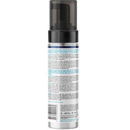 b.tan Dark Self Tanner Mousse | Get Tanned - Best, 1 Hour Express Sunless Tanning Foam, No Fake Tan Smell, Ultra Dark Bronzing Glow, Face & Body, Vegan, Cruelty Free, 6.7 Fl Oz