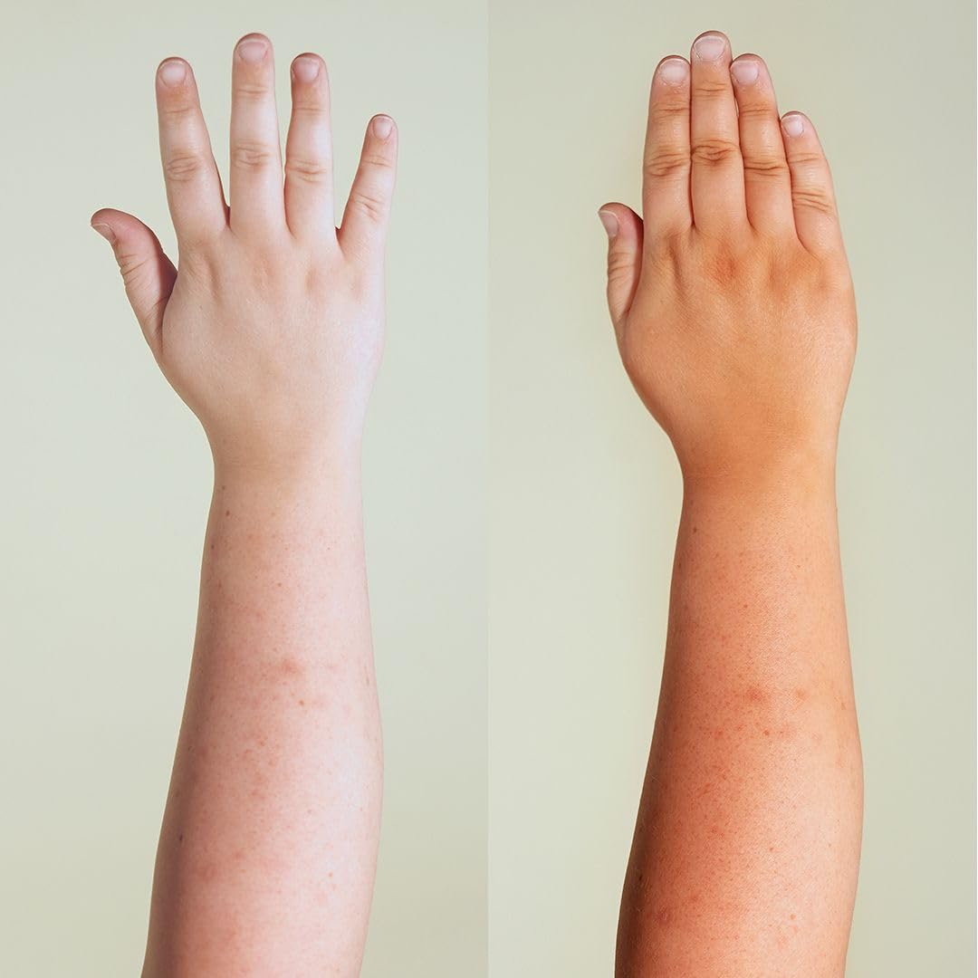 b.tan Dark Self Tanner Mousse | Get Tanned - Best, 1 Hour Express Sunless Tanning Foam, No Fake Tan Smell, Ultra Dark Bronzing Glow, Face & Body, Vegan, Cruelty Free, 6.7 Fl Oz