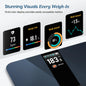 Etekcity Digital Body Weight Bathroom Scale, Large Blue LCD Backlight Display, High Precision Measurements,6mm Tempered Glass, 400 Pounds