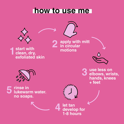 b.tan Dark Self Tanner Mousse | Get Tanned - Best, 1 Hour Express Sunless Tanning Foam, No Fake Tan Smell, Ultra Dark Bronzing Glow, Face & Body, Vegan, Cruelty Free, 6.7 Fl Oz