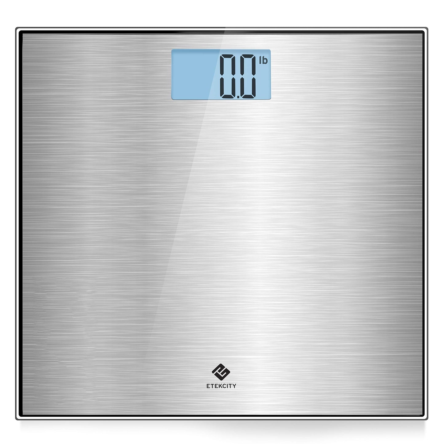 Etekcity Digital Body Weight Bathroom Scale, Large Blue LCD Backlight Display, High Precision Measurements,6mm Tempered Glass, 400 Pounds